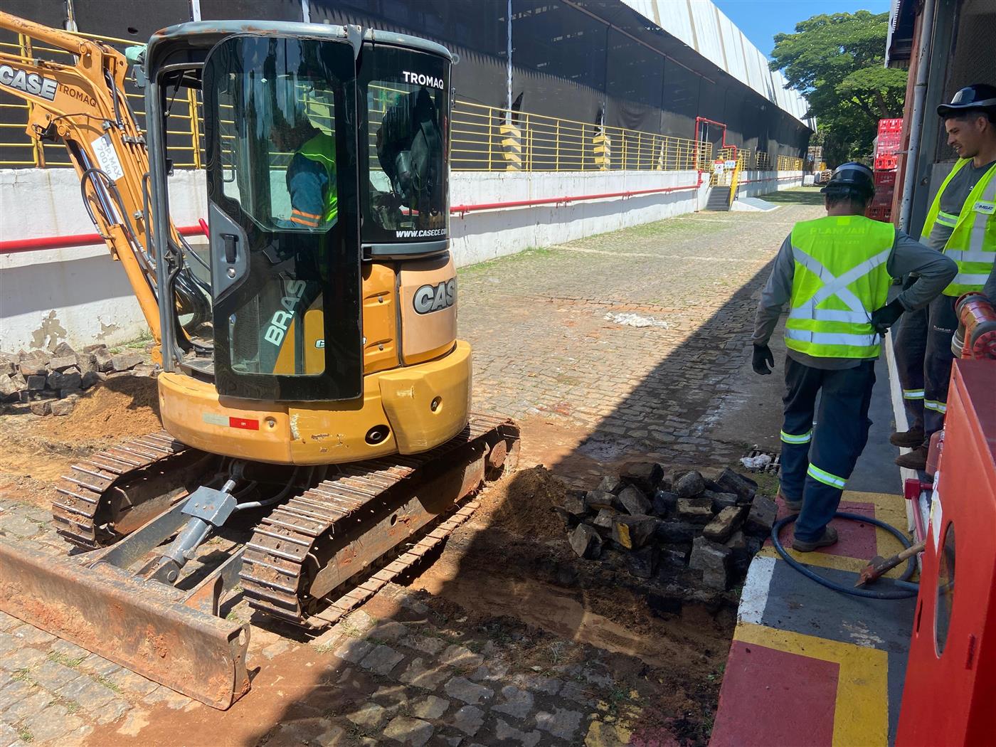 Foto de obra 23 - execução de sistemas contra incêndio