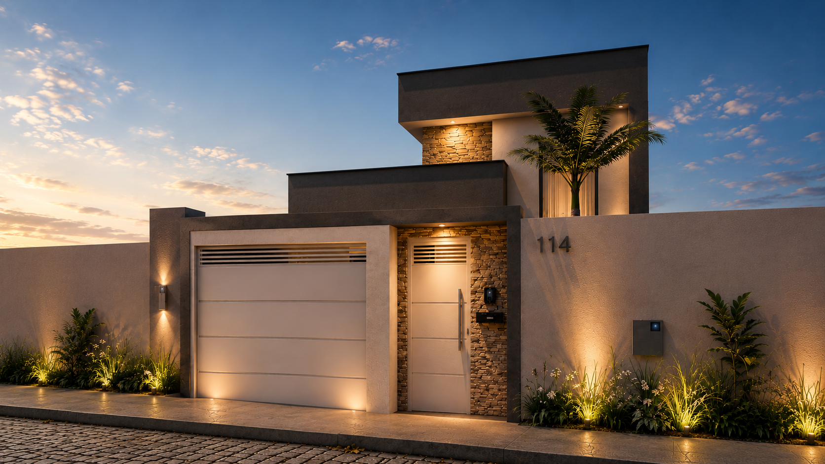 Obra 04 perspectiva residencial Planejar