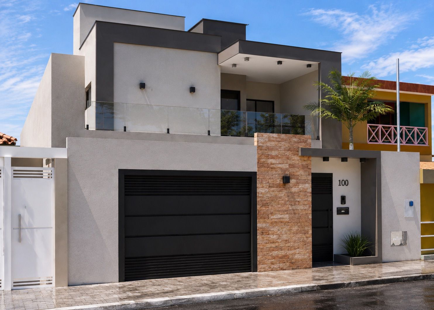Obra 07 fachada diurna