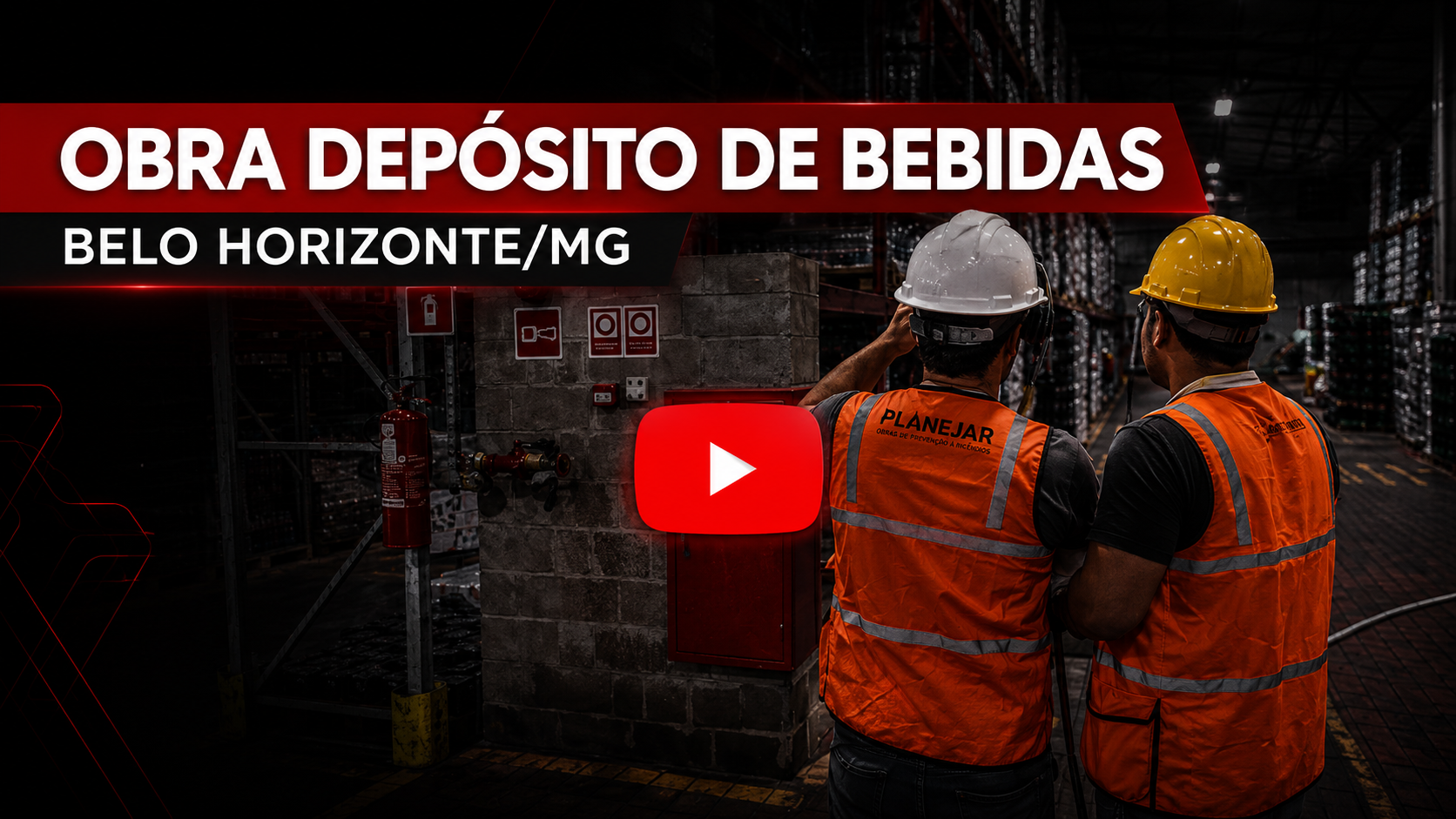 Obra Depósito de Bebidas em Belo Horizonte