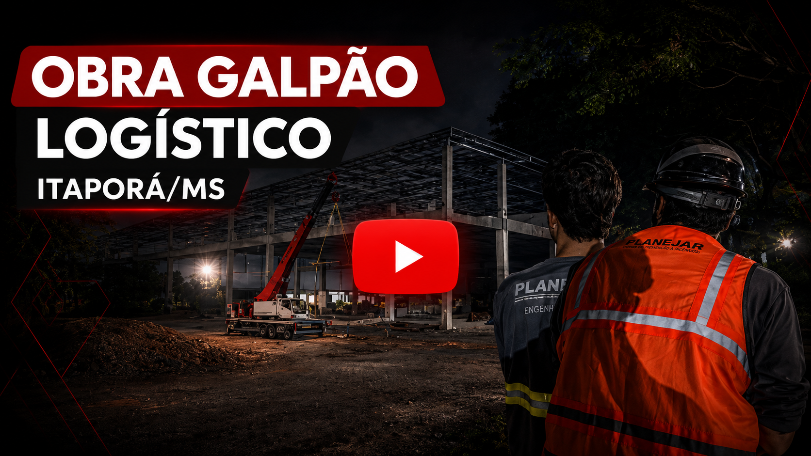 Obra Galpão Logístico em Itaporã